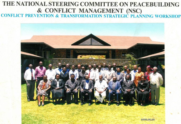 National Steering Committee-related records; field photographs; civic education and peacebuilding materials.